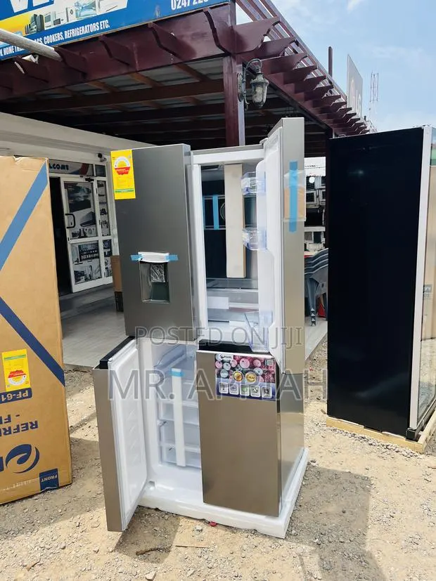 Super Sleek Pearl 421L Side by Side 4 Door Fridge(PF-613mdixwd-1a) · Photo 1