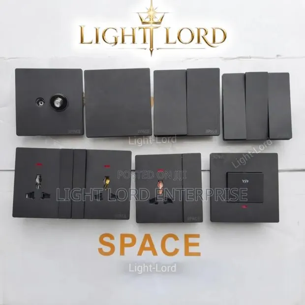 Space 1gang/2gang/3gang/4gang/Switches & Socket · Photo 1