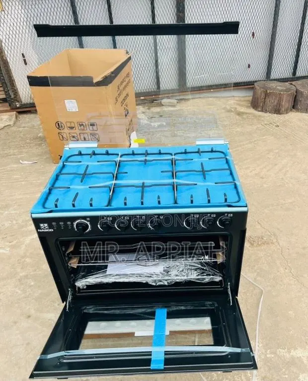 Super Classic Nasco 5 Gas Burner With Oven Grill(Black). · Photo 1