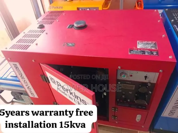 Energetic Ultra Perkins 15kva 16500watts Diesel Generator · Photo 1