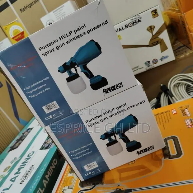 Stylishly Designed Wireless 48v Paint Spray Gun With Lithium Battery · Photo 1