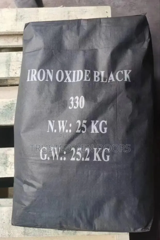 Black Color Pigment For Concrete Stamps (Iron Oxide 25kg) · Photo 1