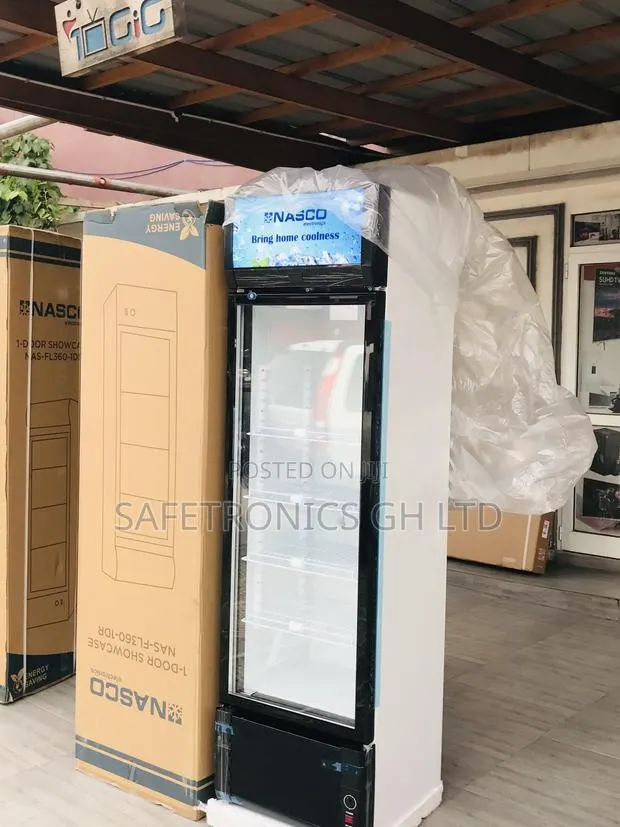 Essential Nasfl360 Glass Singledoor Nasco Display Fridge · Photo 1