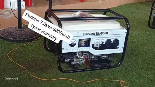 Perkins 7.0kva 8000w Heavy-Duty Power Generator 7kva · Photo 1