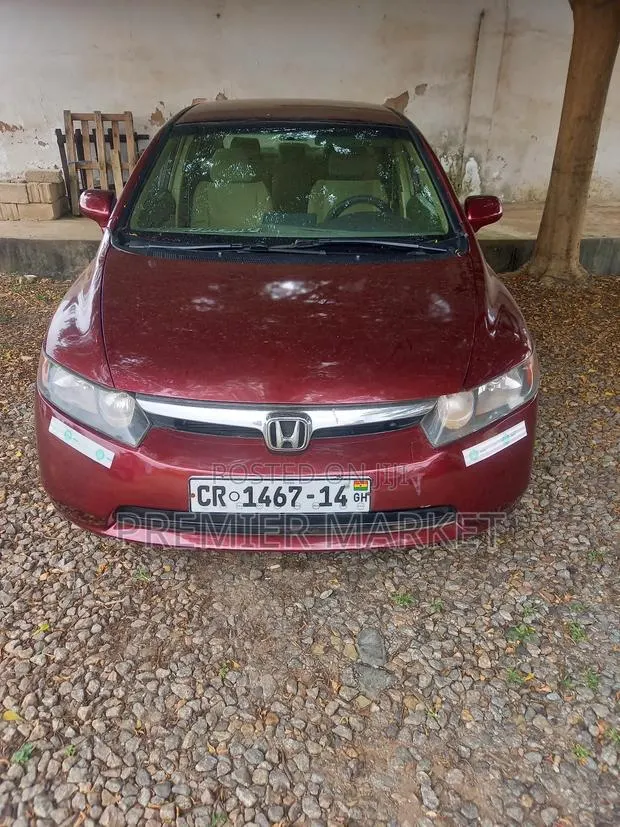 Honda Civic EX Sedan 2010 Red · Photo 1