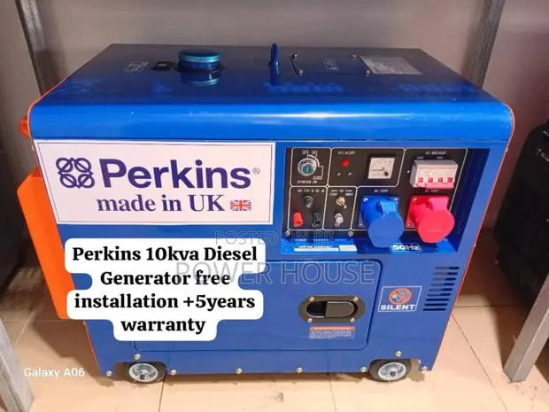 Brain Voltage Perkins Diesel Generator 10kva Silent · Photo 1