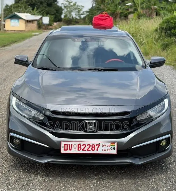 Honda Civic EX-L Sedan 2019 Gray · Photo 1