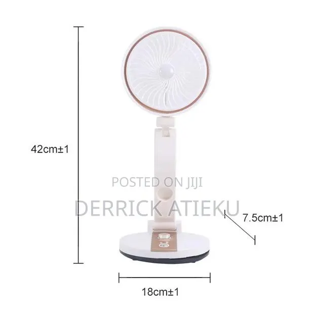 Rechargeable Table Top Fan · Photo 1