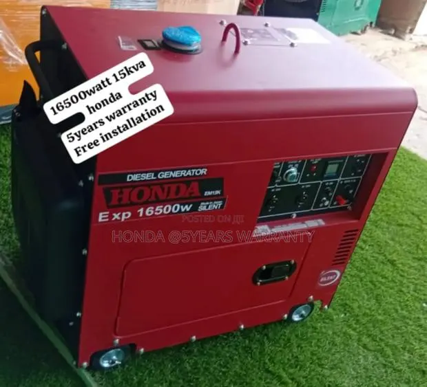 Home Watt Honda Generator 15kva 16500watt Diesel 15kva · Photo 1