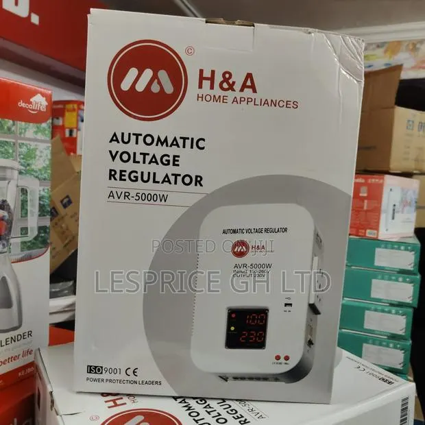 Protect Your Appliances With Our All New Automatic Voltage Regulator · Photo 1