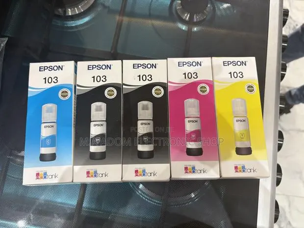Epson 103 Inks All Colors Available for Eco Tank Printers · Photo 1