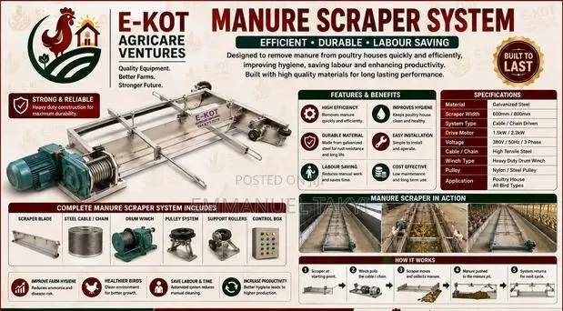 Manure Scrapper Machine · Photo 1