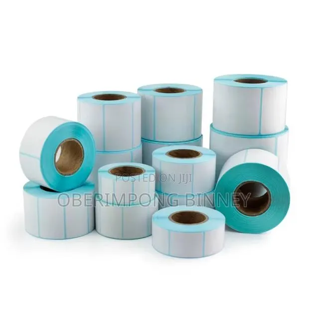 Sticker Paper Rolls 40x30mm (200 Stickers on a Roll) · Photo 1