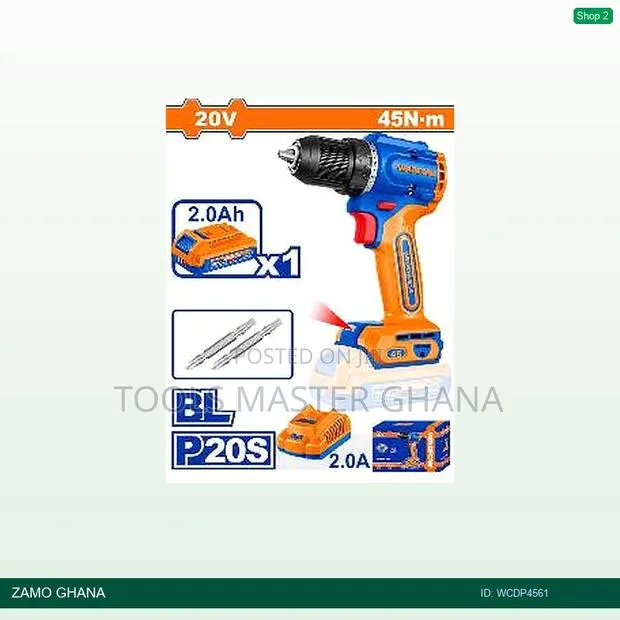 Compact Brushless Cordless Drill - Wcdp4561 · Photo 1
