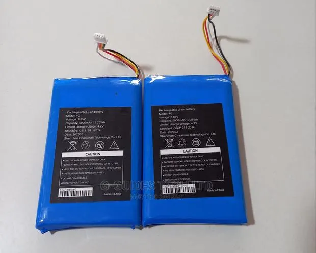 Li-Ion 3.85V 5000mah 4G Rechargeable Battery 4pin · Photo 1