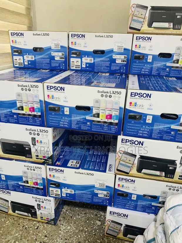 Epson Ecotank L3250 Wi-Fi All-in-One Ink Tank Smart Printer (Black) · Photo 1