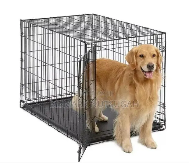 Metal Foldable Dog Cage · Photo 1