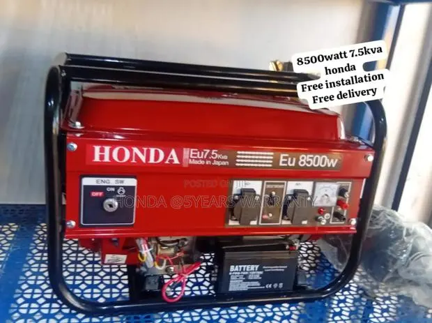 Greenlife Energy Honda Generator 7.5kva 8500watt Keystart · Photo 1