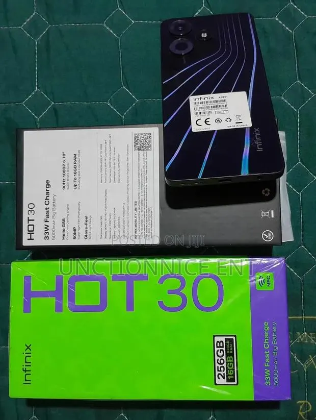 Infinix Hot 30 256 GB Black
