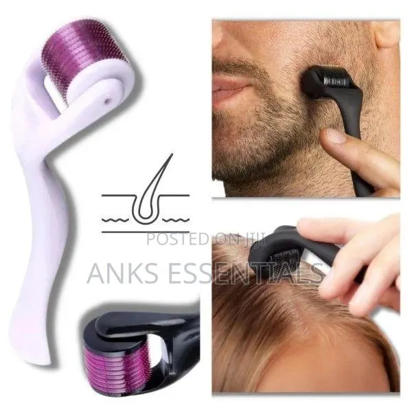 Derma Roller 0.5mm – Beard Hairline Growth Tool · Photo 1