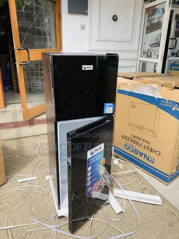 Pearl 138L Double Door Refrigerator - PF-217T-2B · Photo 1