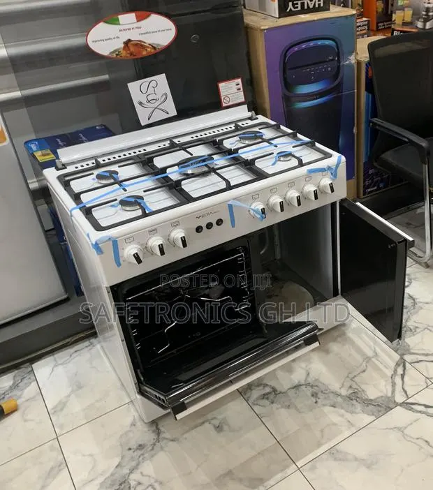 Newly Virtual Midea 5 Burner Gas Cooker With Oven · Photo 1