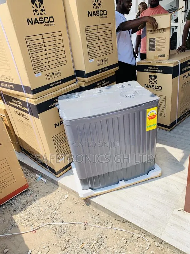 Super Good Nasco 11KG Twin Tub Washing Machine NAS-11-TW · Photo 1