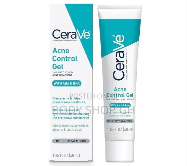 Cerave Acne Control Gel - Salicylic + Glycolic + Lactic + Niacniamide · Photo 1
