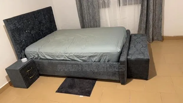 Paflin’S Quality Double Bed Frame With Mattress · Photo 1