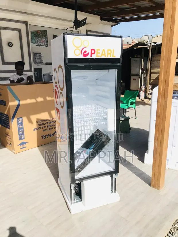 Elegant White Pearl PVC 316-2b Single Door Electric Fridge. · Photo 1