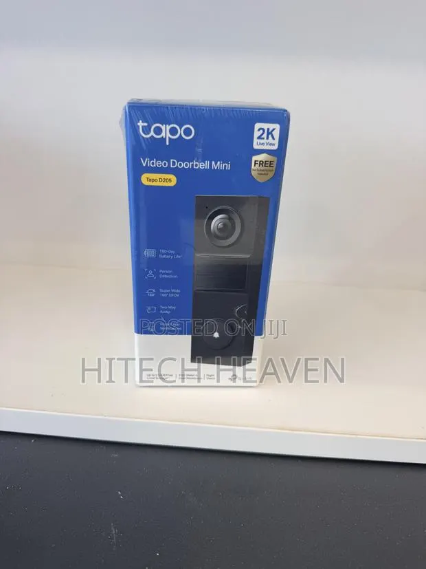 Tapo 2K Wireless Smart Video Doorbell, · Photo 1