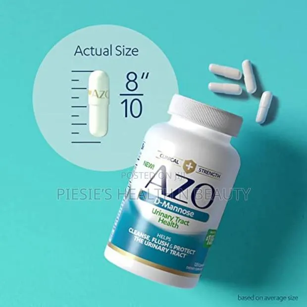 Azo D-Mannose Urinary Tract, Cleanse, Flush Protect 120s · Photo 1