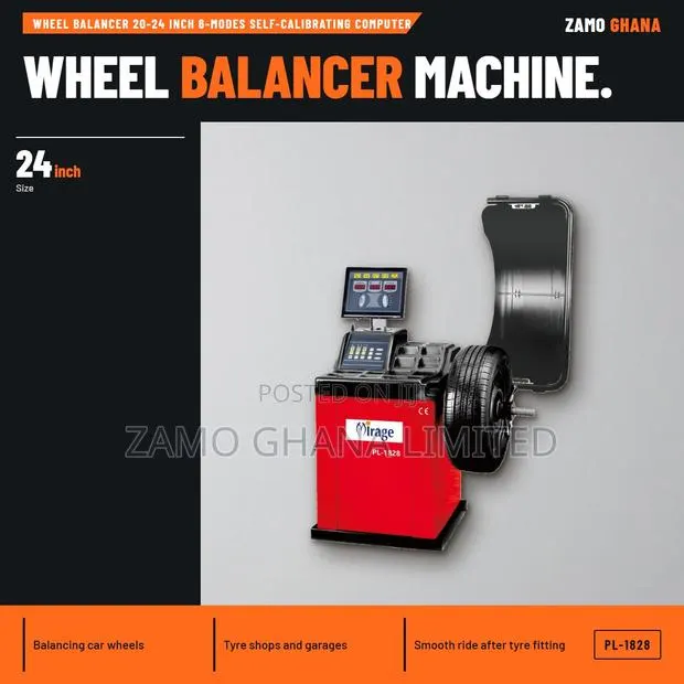 Wheel Balancer 20-24 Inch 6-Modes Self-Calibrating Computer - PL-1828 · Photo 1