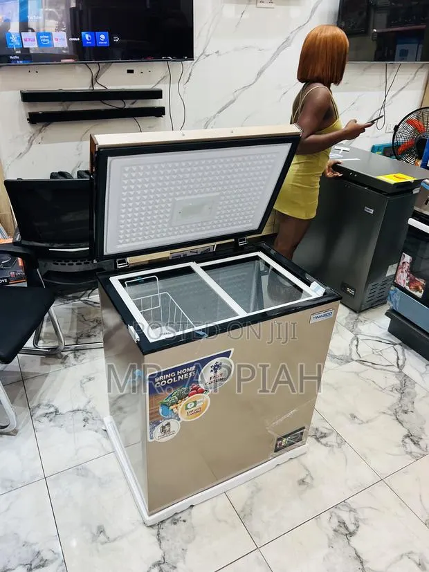 Choose Durable Nasco 1 Door Chest Freezer(Gold)150l · Photo 1