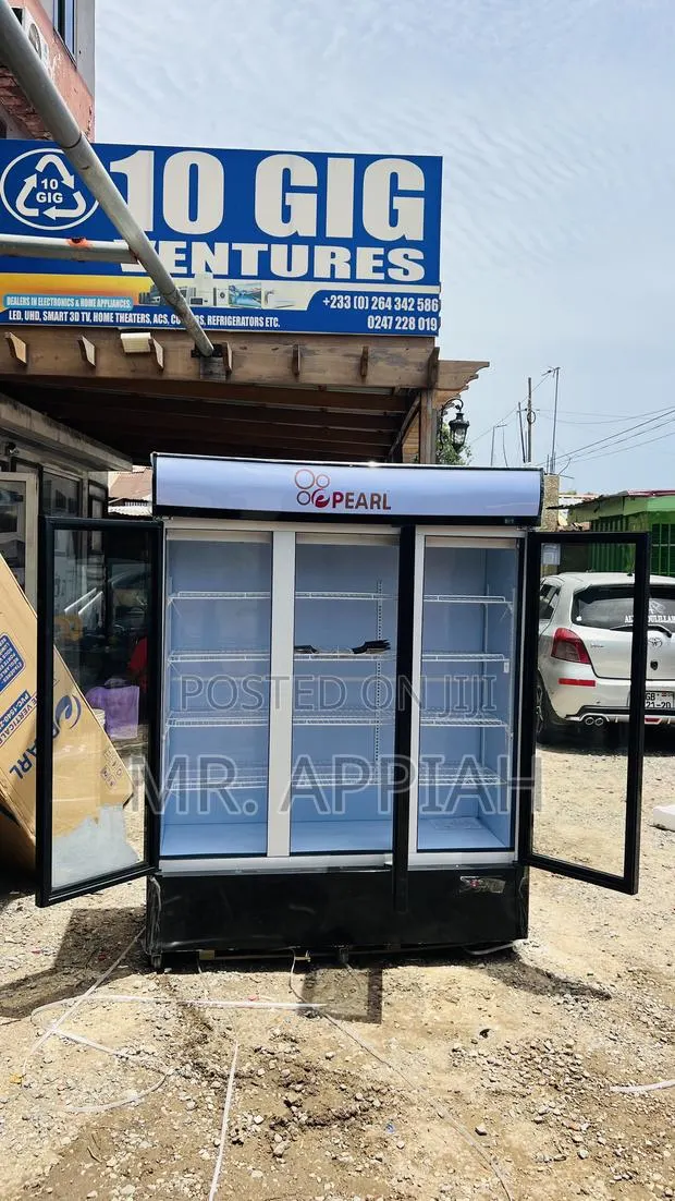 Check Out Original Pearl 3 Door Table Fridge(Glass Door) · Photo 1