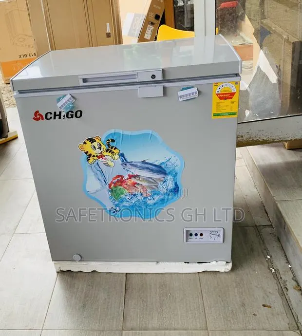 High Sealed Chigo CFD16C8 Chest Freezer 142L Single Door · Photo 1