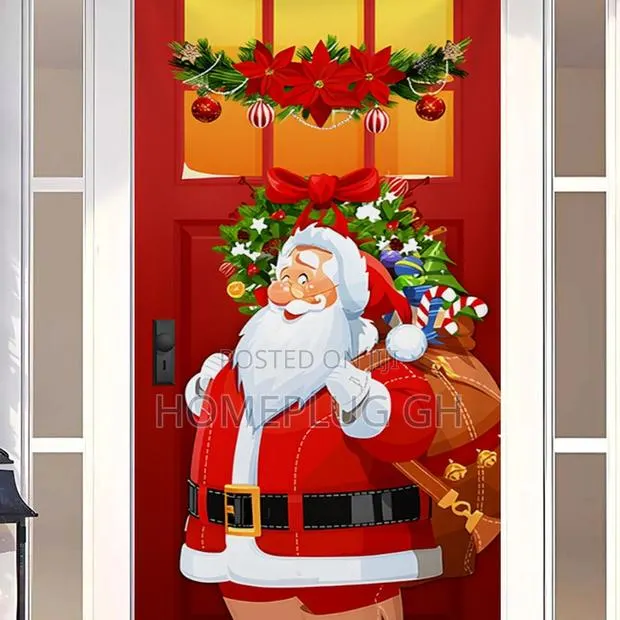 Christmas Door Cover Tapestry · Photo 1
