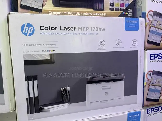 Hp Color Laser Jet 178 Nw Multi Functional Printer · Photo 1