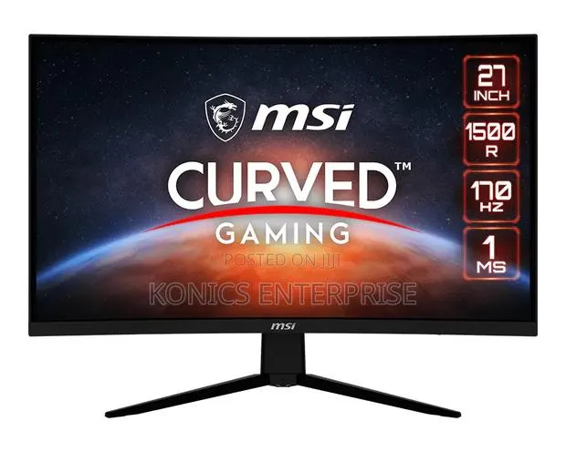Msi - G273cq 27" LCD Curved QHD 170hz 1ms Freesync Premium With HDR · Photo 1