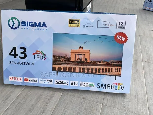Exclusive 43 Inch Smart Sigma Digital Android New Tv · Photo 1