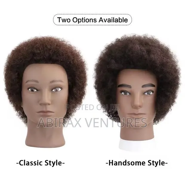 Mannequin Training Head Human Hair Type 3 · Photo 1