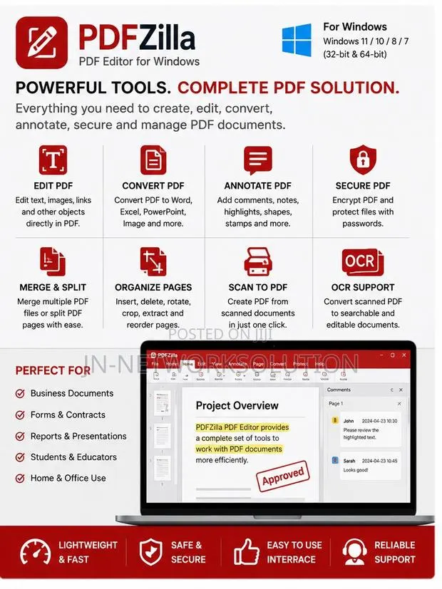 PDFZilla PDF Editor for Windows · Photo 1