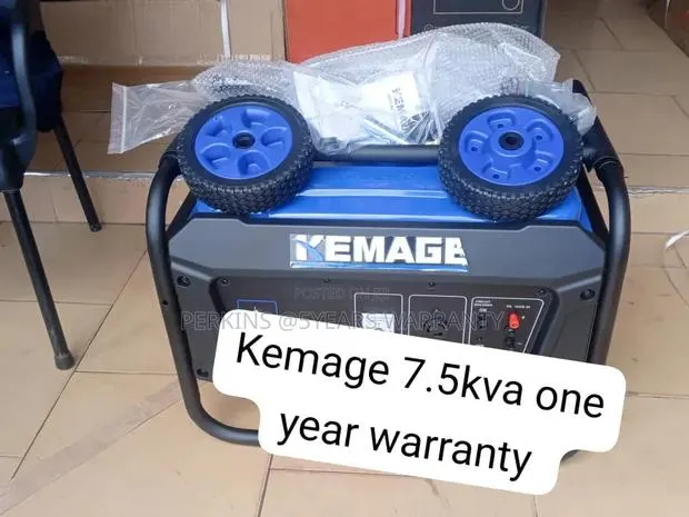 Kemage 7.5kva Generator Set – Ideal for Homes, Shops Offices 7.5kva · Photo 1