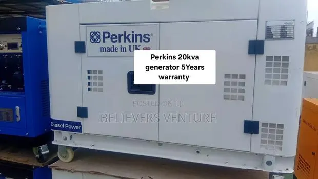 Perkins 20KVA Diesel Generator – Nonstop Power Support · Photo 1