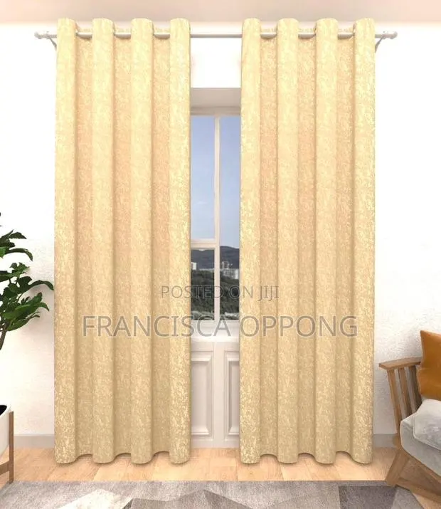 Luxurious and Beautiful 2 in 1 Curtains(Available in Colors) · Photo 1