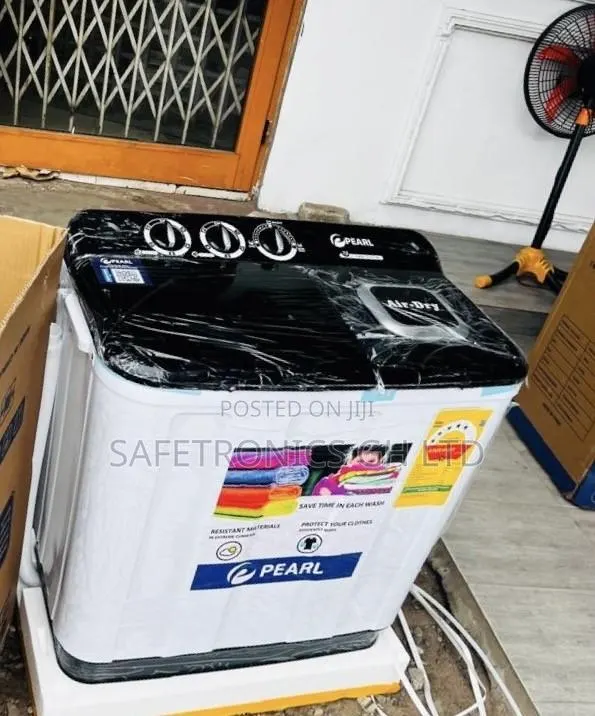 Newly Bulky White Pearl 11kg Semiautomatic WashingMachine · Photo 1