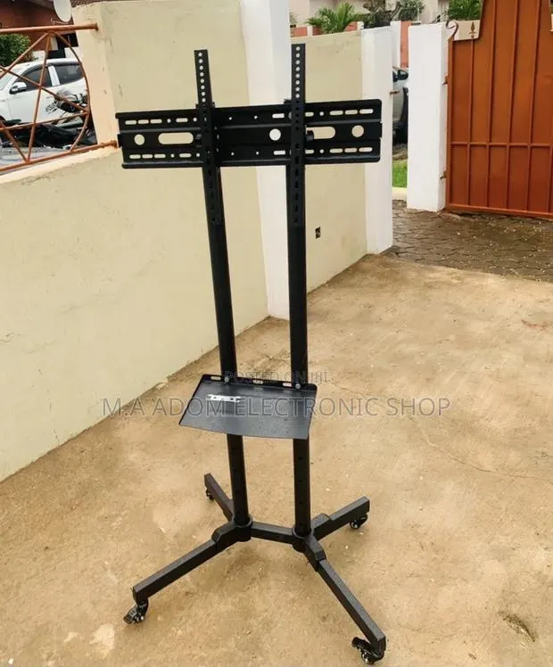 Latest Moveable Tv Trolly for 32” to 70”(Black). · Photo 1