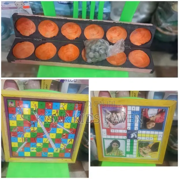2 Face Ludu Game and Oware Game ( Price for the Two ) · Photo 1
