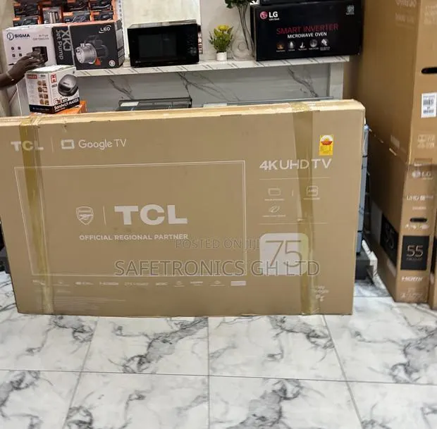 Shop Crystal TCL 75 Inch Smart Android Frameless P755 Tv · Photo 1
