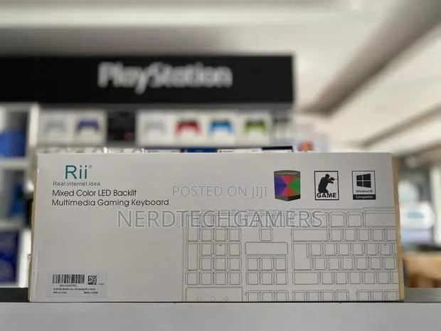 Rii Mixed Color Led Backlights Multimedia Gaming Keyboard · Photo 1
